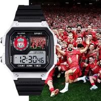 ราคา UEFA Premier League Liverpool แฟชั่นคุณภาพผู้ชาย/ผู้หญิงธุรกิจกีฬาสันทนาการกันน้ํานาฬิกาอิเล็กทรอนิกส์เรืองแสง (40417489982)