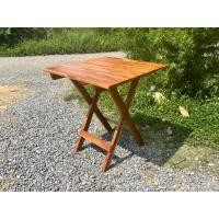 ราคา โต๊ะพับไม้ ทำจากไม้สัก โต๊ะปิคนิค โต๊ะอเนกประสงค์ โต๊ะไม้สัก พับได้ (40602895313)
