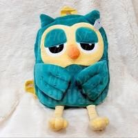 ราคา HIJAU Roumang กระเป๋าเป้สะพายหลังสีเขียวนกฮูก L 1 REST กระเป๋าตุ๊กตานกฮูก L Roung กระเป๋านกฮูก 1 REST fur (29943493484)