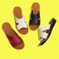 ราคา รองเท้าแตะผู้หญิงแบรนด์หนัง เรียบหรู รุ่นร่วมสมัย (55151335515)