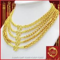 ราคา สร้อยคอ 3 บาท สีทองสุกเหมือนแท้ ทองไมครอน ทองปลอม สร้อยทอง สร้อยพระ เหมือนจริงที่สุด (26570972524)