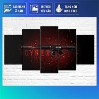 ราคา ชุดภาพวาดติดผนังเกม ซีเอสโก 5 ชิ้นพร้อมกรอบคอมโพสิต หยาบคาย ภาพวาดผ้าใบสําหรับห้องนอนและตกแต่งสํานักงาน (40863534008)