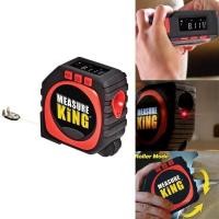 ราคา ตลับเมตร ตลับเมตรดิจิตอล ตลับเมตรอัจฉริยะ Measure King 3 in 1 Digital Tape Measure สายวัด เลเซอร์ (18634330235)