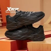 ราคา XTEP Men Casual Retro แฟชั่นสบายระบายอากาศเพิ่มความสูงรองเท้ากีฬา (42952960372)