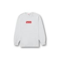 ราคา Supreme Box Logo L/S Tee สีขาว (45405261251)