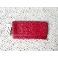 ราคา กระเป๋าทรงคลัชท์ ปักลูกปัดแน่นๆ ทั้งใบ ใหม่ป้ายห้อย ลูกปัดเป็นแบบปล้องใสๆ สีสวยมาก สี coral ชมพูอมส้ม ใหม่ จากตู้ญี่ปุ่น (22449660657)