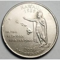 ราคา สหรัฐอเมริกา (USA), ปี 2008, 25 Cent รัฐฮาวาย (Hawaii), เหรียญในชุด 50 รัฐของประเทศสหรัฐอเมริกา (3371987519)