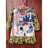 ราคา เสื้อ Lamoda ไซส์ XLลายวินเทจ มือ 2 (23764001535)