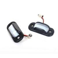ราคา ❤️ X-Car 2Pcs ไฟป้ายทะเบียนรถ LED จำนวนหลอดไฟสำหรับ Audi 80 B (29773385436)
