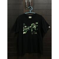ราคา A Bathing Ape Bape Sta Camo Black T-Shirt (19181424467)