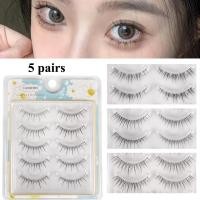 ราคา C-3 Clear Stem Cross Nature Lash Extension ขนตาปลอมเครื่องสําอาง 5 คู่ (26393603330)