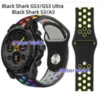 ราคา สายนาฬิกาซิลิโคนสําหรับ Black Shark GS3/GS3 Ultra สายนาฬิกา Black Shark S3 สายนาฬิกา Black Shark A3 สายนาฬิกา (46304863045)