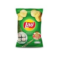 ราคา เลย์มันฝรั่งแผ่นเรียบโนริสาหร่าย LAYS 42 กรัมCLASSIC NORI 42G. (22321448783)