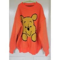 ราคา เสื้อกันหนาวโอเวอร์ไซร์ ลายหมีพูห์​ (18981174170)