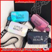ราคา SUPERINN สี่เหลี่ยมผืนผ้า Little Beauty กระเป๋าสะพายกระเป๋าถือ Beg (19380157832)