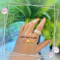 ราคา แหวน มินิมอล สไตล์เกาหลี สีครีม (21702631198)