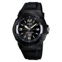 ราคา Casio รุ่น MW600F1AV นาฬิกาข้อมือผู้ชายสายเรซิ่น สีดำ หน้าปัดสีดำ ,กันน้ำ 100 เมตร (9754455419)