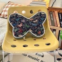 ราคา หมอนกอดตุ๊กตาประดับผีเสื้อเบาะนุ่มของเล่นตุ๊กตาพนักพิงผีเสื้อ-มีซิปซักได้ (29583767248)