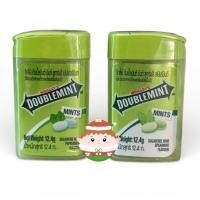 ราคา Wrigley’s Doublemint Mints ลูกอมมินต์ไร้น้ำตาล 12.4g | Peppermint / Spearmint (50103499497)