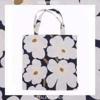 ราคา พร้อมส่ง !! Marimekko Japan Limited Unikko Tote Bag สี OffWhite x Beige x DarkBlue (6155147447)