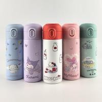 ราคา Sanrio Kitty Melody Kuromi Hangyodon Cinnamoroll 260ml Stainless Steel Vacuum Flask Travel Mug w/ Lock Cap 251322 (40924742686)