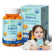 ราคา Nutri D-day Baby & Kids Omega 3 Chewable Nutritional อาหารเสริม 45 เม็ด 1EA (26817472629)