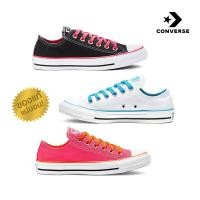 ราคา Converse All Star Color Game OX Black/Pink/White Multi (รับประกันสินค้าของแท้ 100%) (15251535925)