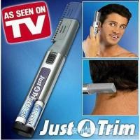 ราคา JUST A TRIM HAIR TRIMMER ของแท้% หวีไฟฟ้าไร้สายตัดผม ตัดผม โกน เครา หนวด แต่งหนวดจอน ซอยผมเด็ก (5465174632)