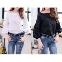 ราคา เสื้อคอปาด แขนยาว แขนพอง (793461023)