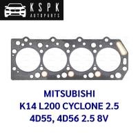 ราคา ประเก็นฝาสูบ MITSUBISHI K14 L200 CYCLONE 2.5 4D55, 4D56 2.5 8V (14704759671)