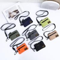 ราคา แบบมีสายห้อยคอ+ตะขอ กระเป๋าสตางค์ใส่เหรียญ ใส่บัตร ใส่เงินพับๆ ใส่ได้เยอะ มีห่วงไว้ห้อยสายคล้องคอ/พวงกุญแจ (25387742403)