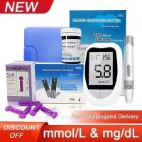 ราคา ABX Blood Glucose Meter Glucometer Kit Code Free Diabetes Test 50/100pcs Strips With Lancets Medica (51153731251)