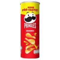 ราคา พริงเกิลส์มันฝรั่งทอดกรอบรสดั้งเดิม 102กรัม Pringles Potato Chip Original 102g. [หมายเลขบาร์โค้ด 8886467100017] (55903149347)