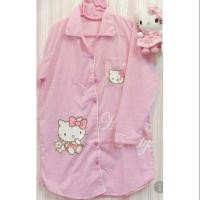 ราคา ชุดนอนคิตตี้ กระโปรงแขนยาว งานป้าย (1269419449)