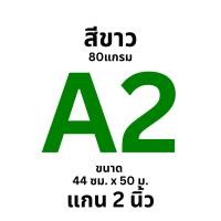 ราคา Maxwor กระดาษพล็อตเตอร์ขาว Plotter A2 ขนาด 44 ซม. ยาว 50 เมตร แกน 2 นิ้ว ออก vat ได้ ส่งจาก กทม. (27932556258)