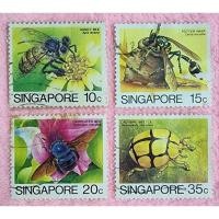 ราคา แสตมป์เก่า ประเทศสิงคโปร์ จำนวน 4 ดวง​ ผ่านการใช้งานแล้ว (25524316832)