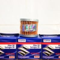 ราคา (ขายส่งและขายปลีก) Suzuki Raider/Satria/Fx/Gsx/GD110/Viva Fi/En125-150 กรองน้ํามันแท้ Suzuki Indonesia (47801561920)