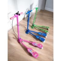 ราคา สกู๊ตเตอร์ขาแยก สกุ๊ตเตอร์ขาถ่าง ล้อมีไฟ มีเบรคมือ Scooter 3 Wheel Swing (43608170358)