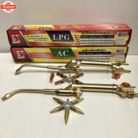 ราคา ชุดเชื่อมแก๊ส AC,LPG แก๊สอะเซทิลีน แก๊สแอลพีจี ทองเหลืองแท้ KOVET หัว5เอร์ หัวเชื่อมแก๊ส AC,LPG ชุดตัดแก๊ส แอลพีจี เอซี (27771250729)
