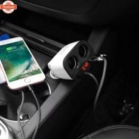 ราคา Hoco Z28 ที่ชาร์จในรถ 3.1A ที่ชาร์จ Power Ocean In-Car Charger With Digital Display มีช่องเสีย 2USB (57501455805)