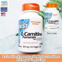 ราคา แอล-คาร์นิทีน L-Carnitine Fumarate with Biosint Carnitines 855 mg 60 Veggie Caps - Doctor's Best (12146805270)