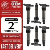 ราคา 1/6ชิ้น 30684245 คอยล์จุดระเบิดสําหรับ Volvo S80 S60 V70 XC60 XC70 XC90 306842450 Land Rover Freelander 2 06-14 LR002954 6G9N12A366 (45855115314)