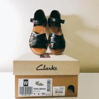 ราคา รองเท้าหนังแท้ Clarks สีดำ ไซส์ UK 3 พร้อมกล่อง (18429943141)