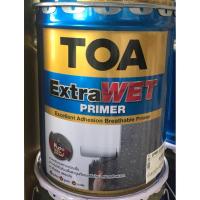 ราคา TOA เอ็กซ์ตร้า เวท ไพรเมอร์ 18ลิตร สีรองพื้นสูตรพิเศษชนิดเดียวที่ทนความชื้นสะสมสูงสุดถึง 70% (29122142280)