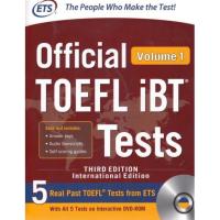 ราคา OFFICIAL TOEFL IBT TESTS VOL.1 WITH DVD (3ED) (11924592093)