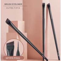 ราคา MATA TSN- แปรงอายไลเนอร์ต่อ 1 ชิ้น Black Eyebrow Brush แปรงแต่งหน้า Eye Liner Flat Eyes Eyebrow Brush Make Up Brush (25443244208)
