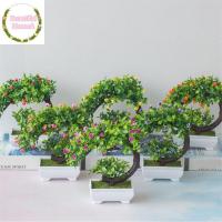 ราคา บ้าน พืชประดิษฐ์บอนไซประดิษฐ์ต้นไม้ขนาดเล็กหม้อพลาสติกกระถางดอกไม้พืชสีเขียวกระถางดอกไม้ปลอมดอกไม้ ไทย (54704799939)