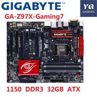 ราคา Gigabyte Z97X Gaming 3 5 7 LGA1150 DDR3 สําหรับ I3 I5 I7 32GB USB3.0 Z97 เมนบอร์ดเดสก์ท็อปใช้ (51700402363)