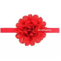 ราคา ที่คาดผมเด็ก ที่คาดผมเด็กเล็ก ที่คาดผมดอกไม้ ผ้าคาดผมรูปดอกไม้ สีแดง (1515125886)