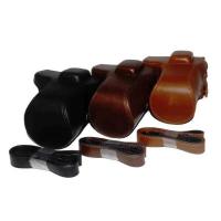 ราคา ▥ เคสกระเป๋ากล้องหนัง PU วินเทจสำหรับ Samsung Nx-300 Nx300พร้อมสายคล้องไหล่ (44175144450)